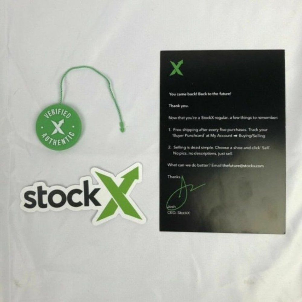 3 StockX Verified Authentication Card Tag …